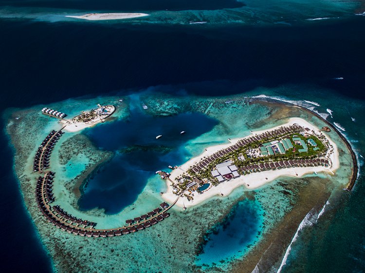 奥静圣吉利马尔代夫度假村全景 - OBLU SELECT SanGeli Maldives Resort