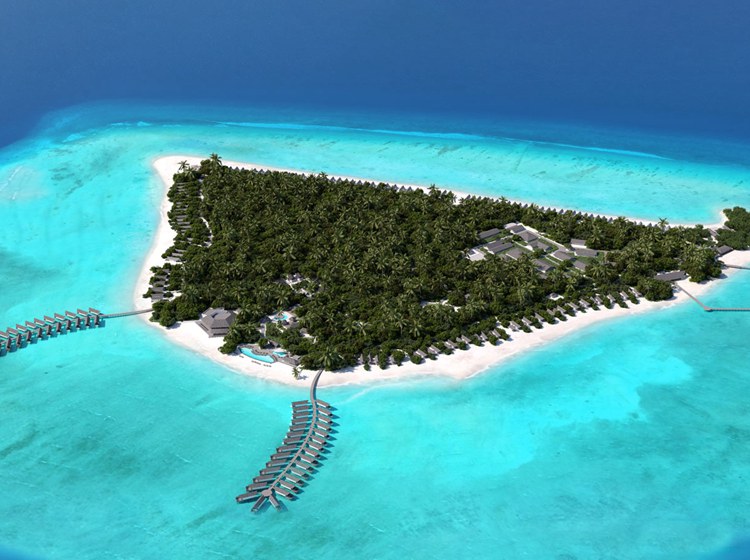 芮雅马尔代夫度假村全景 - RAAYA By Atmosphere Maldives Resort