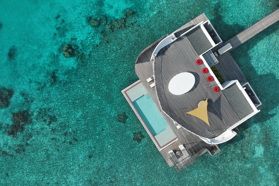 卓美亚 - 双卧水上泳池别墅图片2 - Jumeirah Maldives Ohahali Island Two Bedroom Water Residence with Pool Photo 2