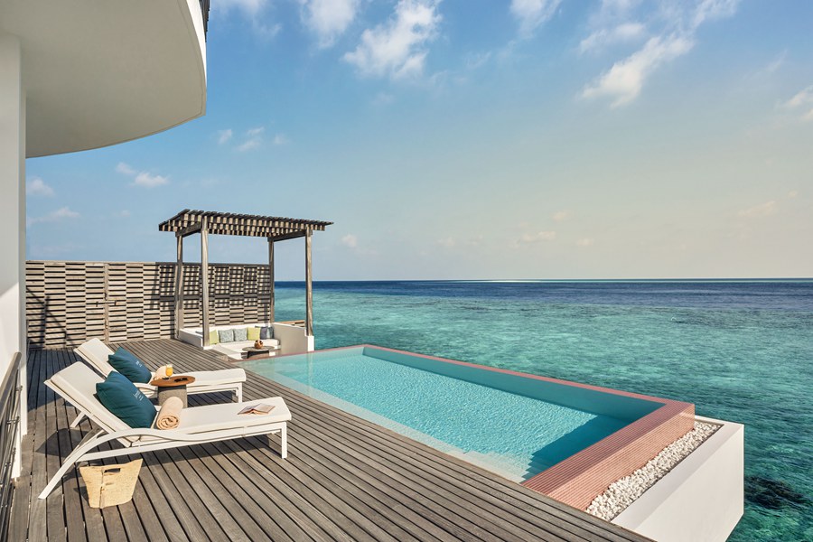 卓美亚 - 海洋泳池水屋图片3 - Jumeirah Maldives Ohahali Island Ocean Villa with Pool Photo 3