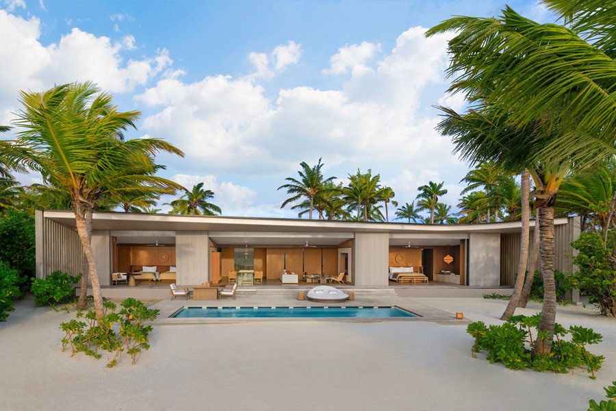 丽思卡尔顿 - 双卧日落沙滩泳池别墅图片3 - The Ritz Carlton Maldives Sunset Two Bedroom Beach Pool Villa Photo 3