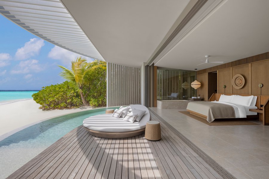 丽思卡尔顿 - 日落沙滩泳池别墅图片2 - The Ritz Carlton Maldives Sunset Beach Pool Villa Photo 2