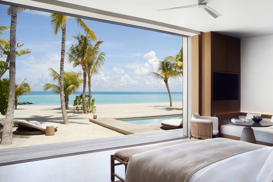 丽思卡尔顿 - 双卧日落沙滩泳池别墅图片2 - The Ritz Carlton Maldives Sunset Two Bedroom Beach Pool Villa Photo 2