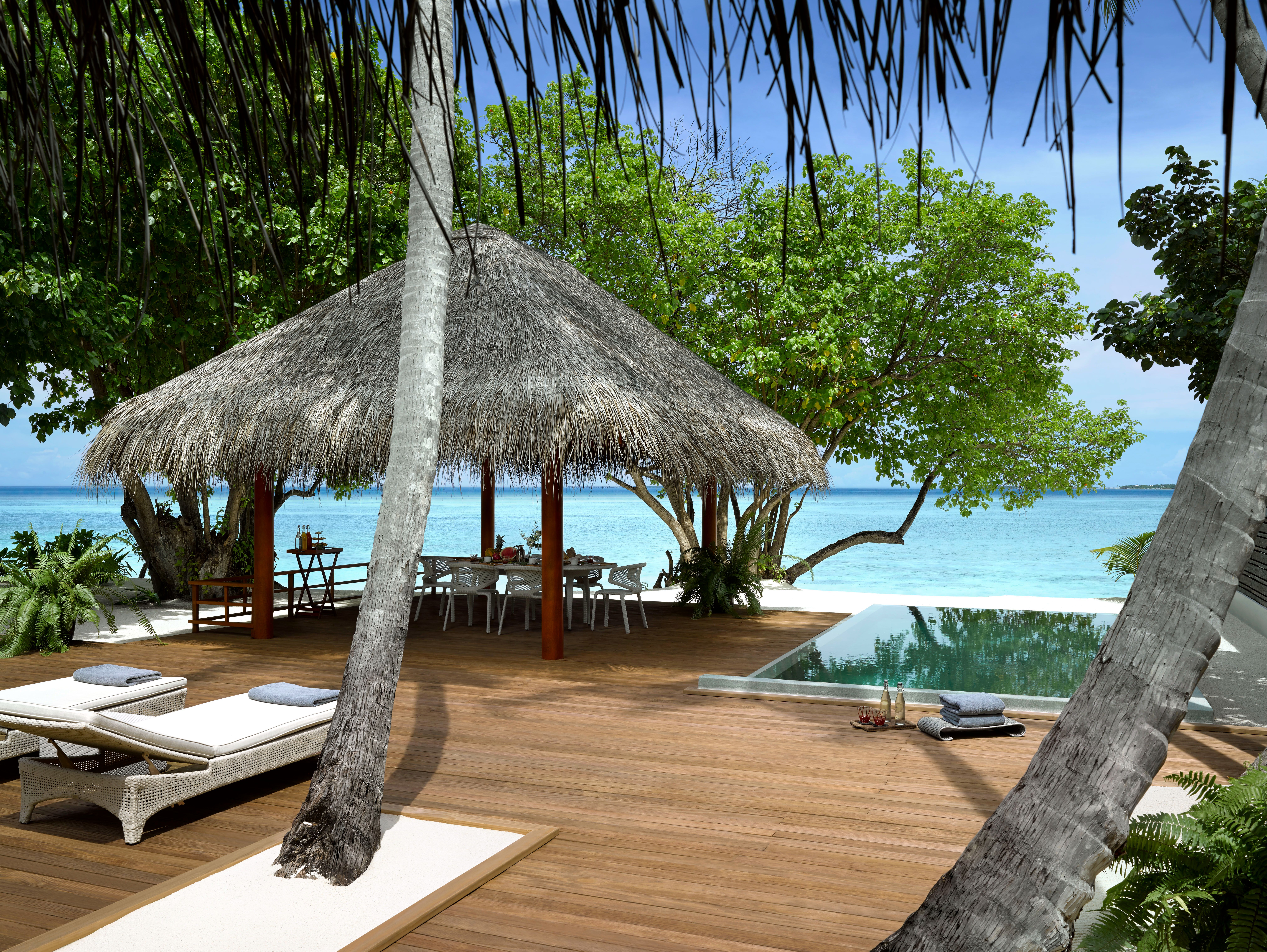 都喜天阙 - 双卧沙滩泳池别墅图片2 - Dusit Thani Maldives Two Bedrooms Beach Pool Villa Photo 2