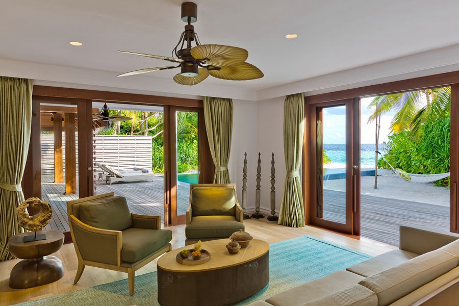 都喜天阙 - 三卧沙滩泳池住宅 图片2 - Dusit Thani Maldives Three Bedrooms Beach Pool Residence Photo 2