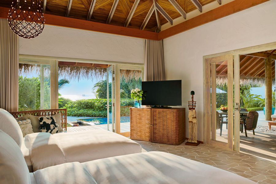 斯茹芬富士 - 三卧沙滩别墅(日落) 图片2 - Sirru Fen Fushi-Private Lagoon Resort  Three Bedroom Beach Sunset Villa Photo 2