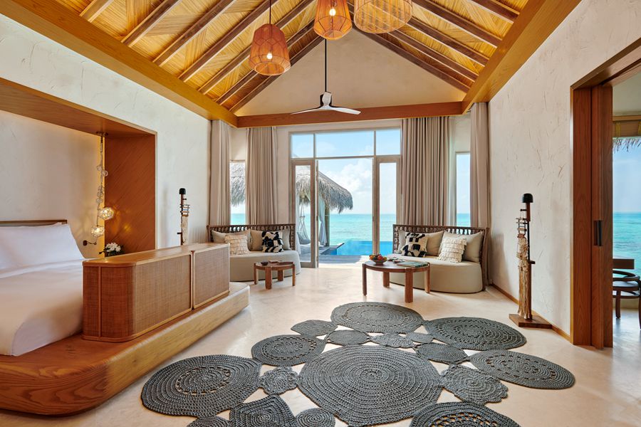 斯茹芬富士 - 双卧水上别墅(日出/日落)图片3 - Sirru Fen Fushi-Private Lagoon Resort  Two Bedroom Water Sunrise/Sunset Villa Photo 3