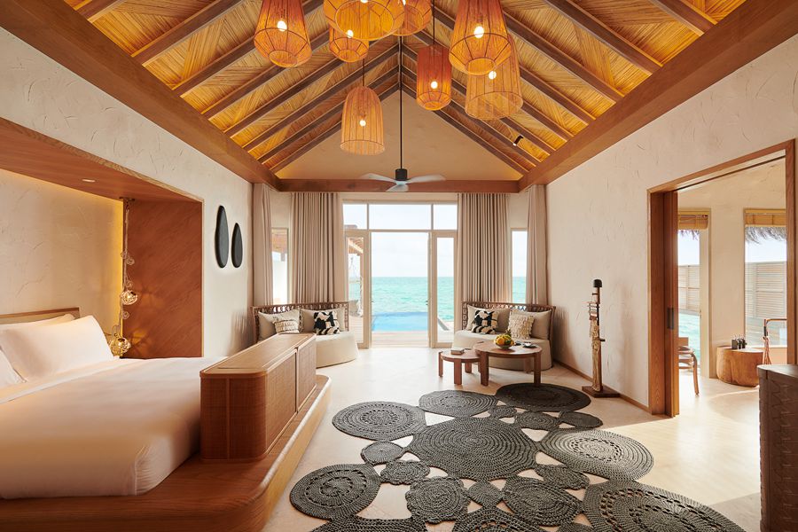 斯茹芬富士 - 高级水上别墅(日落)图片3 - Sirru Fen Fushi-Private Lagoon Resort   Sunset Grand Water Villa with Pool Photo 3