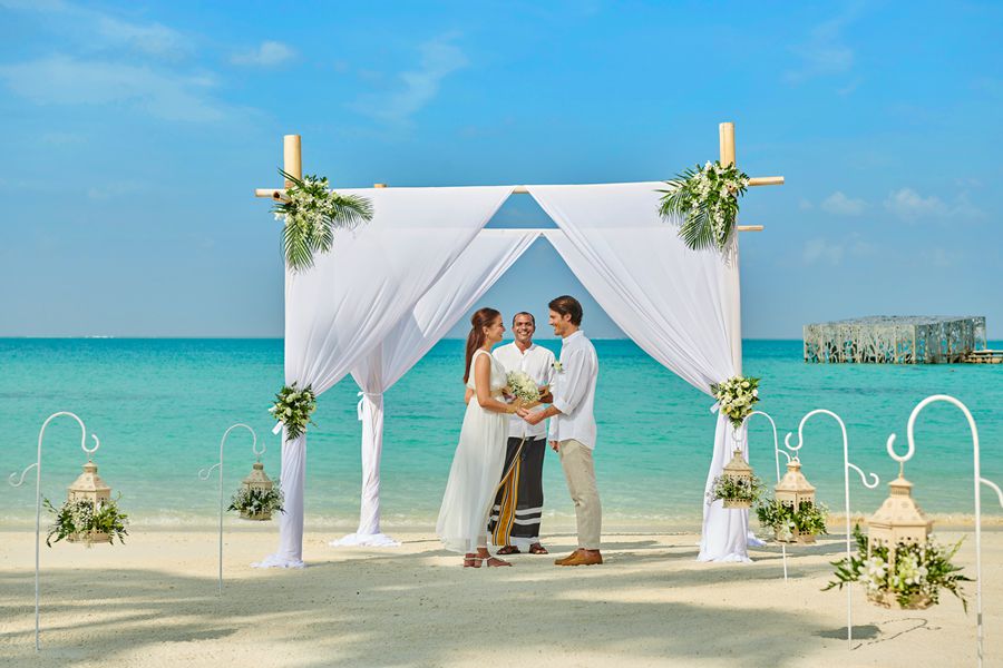 斯茹芬富士 - 婚礼仪式图片2 - Sirru Fen Fushi-Private Lagoon Resort  Wedding Photo 2