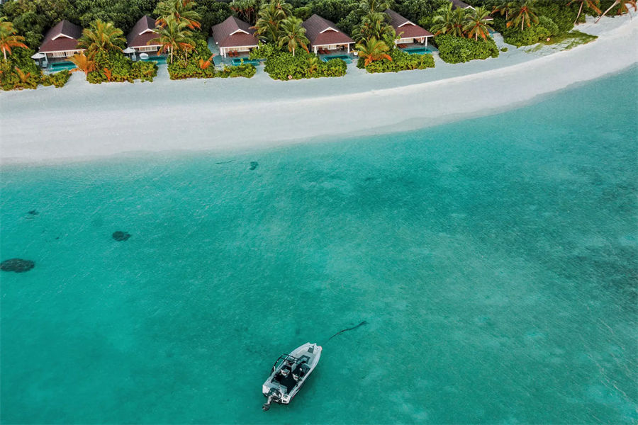 芙拉瓦希 - 泻湖沙滩泳池别墅图片3 - The Standard，Huruvalhi Maldives  Lagoon Beach Pool Villa Photo 3