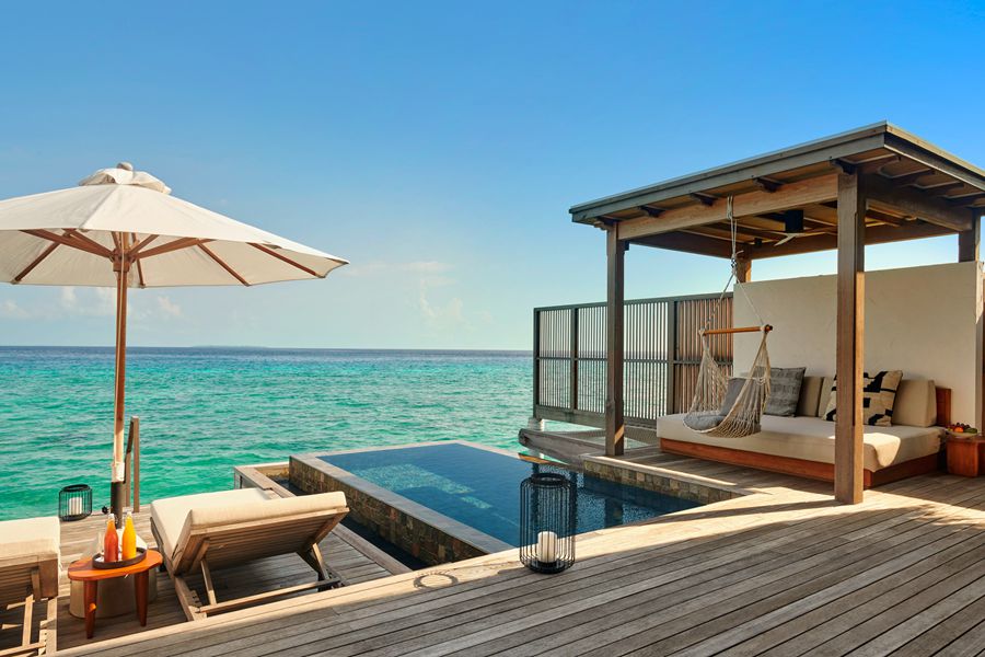 斯茹芬富士 - 日出礁湖水上泳池别墅图片2 - Sirru Fen Fushi-Private Lagoon Resort  Sunrise Reef Villa with Pool Photo 2